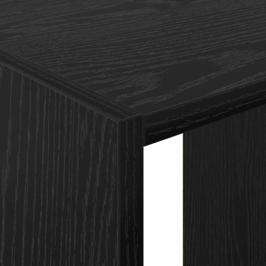 vidaXL Cabinet de baie L77xA48xÎ102cm Negru