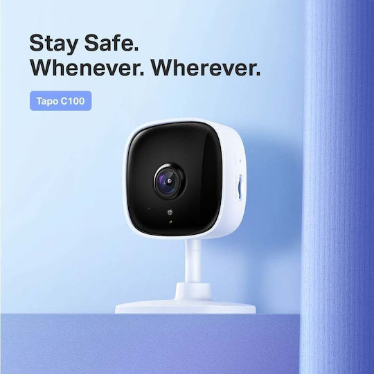 TP-LINK Tapo C110 v1 IP Κάμερα Παρακολούθησης Wi-Fi Full HD+ 3MP με Αμφίδρομη Επικοινωνία και Φακό 3.3mm