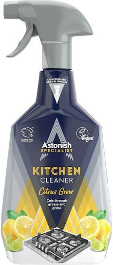 Astonish Grease Cleaner Kitchen Cleaner Citrus Grove Spray 750ml