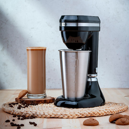 Voltz Kaffeefrother Tischplatte 100W Schwarz
