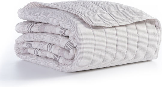 Nef-Nef Homeware Canfield Cuvertură Extra-dublu Microfibra Bej 230x240cm