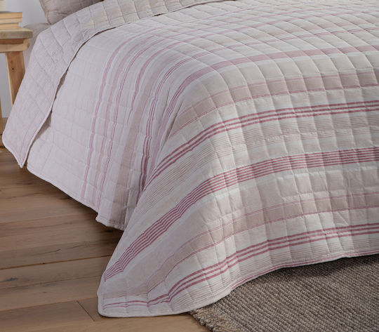 Nef-Nef Homeware Canfield Cuvertură Extra-dublu Microfibra Bej 230x240cm