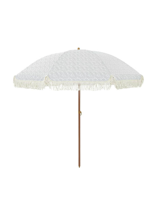 Metal Grey Garden & Terrace Parasol 2.09x2.09xHeight 2.09m