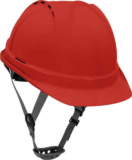 Lahti Pro Construction Site Helmet Red L1041006