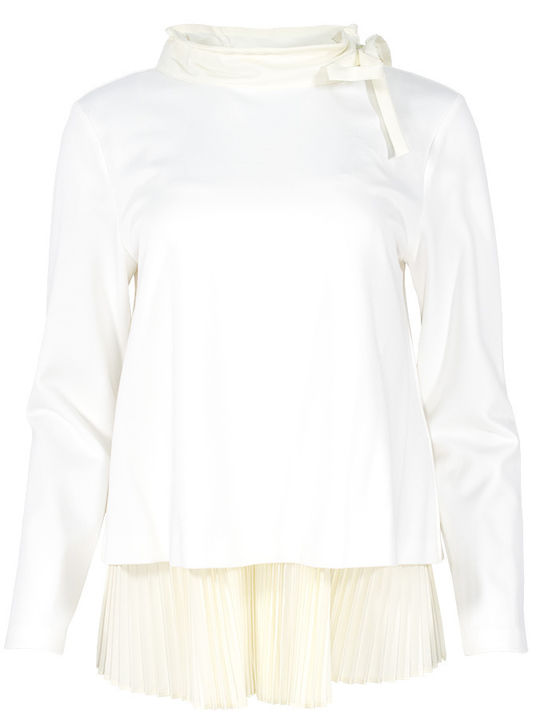 Women's Blouse Long Sleeve White