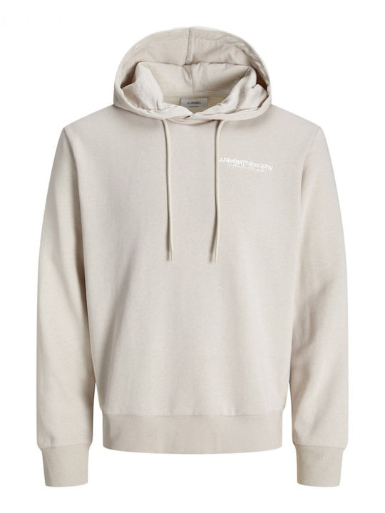 Sweatshirt mit Kapuze Ecru