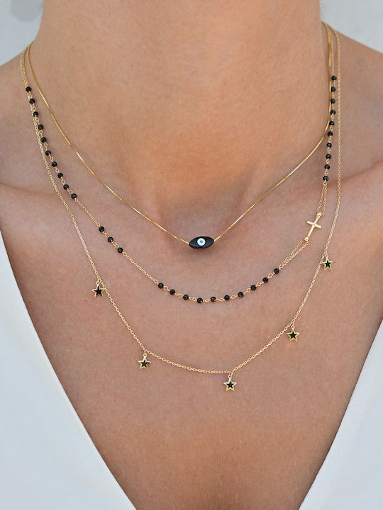 Kritsimis Halskette aus 14K Gold
