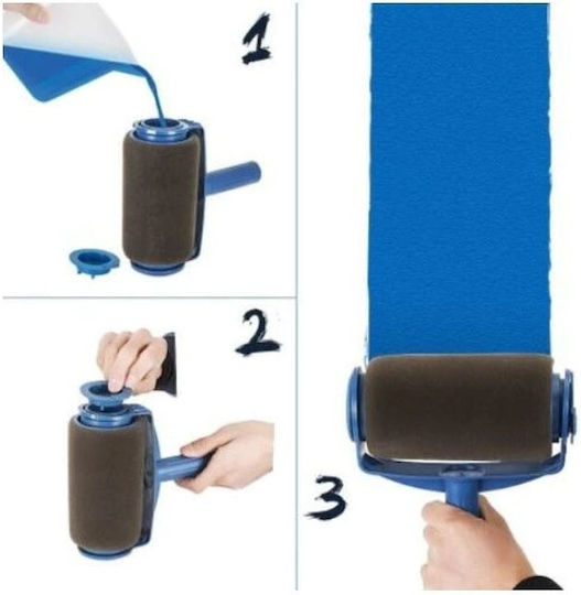 Paint Decorating Set Paint Roller Blue