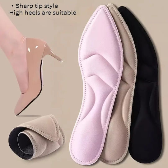 Ανατομικοί Πάτοι Παπουτσιών με Memory Foam για Τακούνια 1OMO65 2τμχ