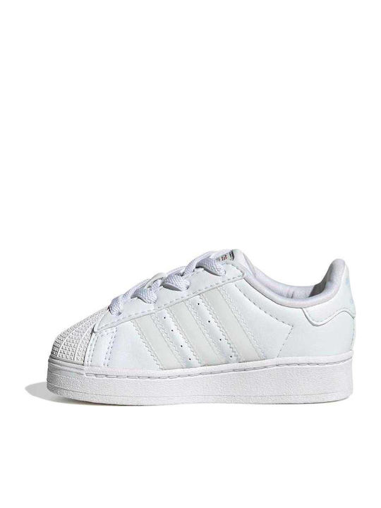 Superstar Superstar Superstar Детски маратонки Low Светещи Бели