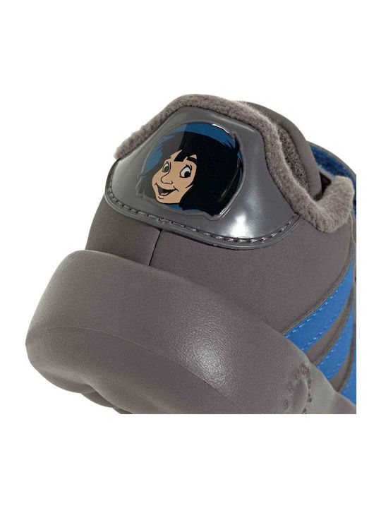 Grand Court Grand Court Kids Sneakers with Scratch Gray