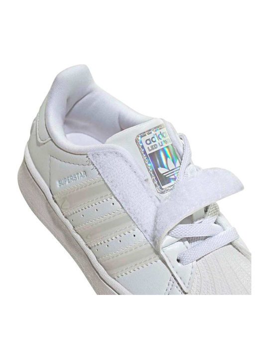 Superstar Superstar Superstar Детски маратонки Low Светещи Бели