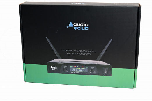 Audio Club WM20 Set Drahtlos Mikrofon Handgemacht