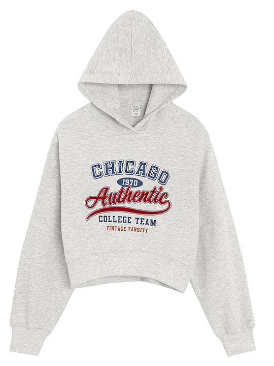 Kinder-Sweatshirt mit Kapuze Gray