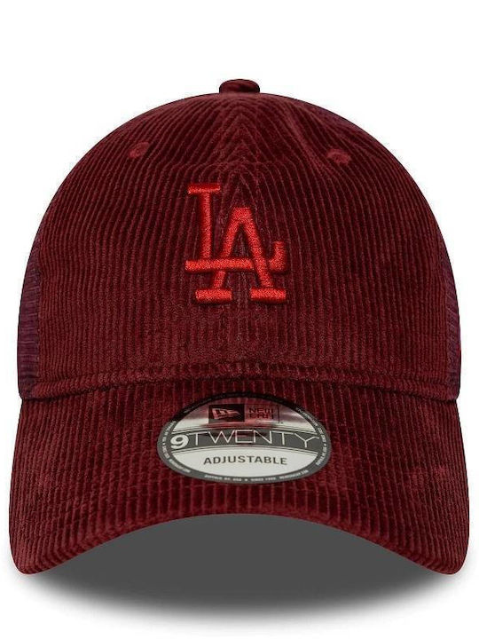 New Era Cord 9twenty Trucker Jockey Red 60691099