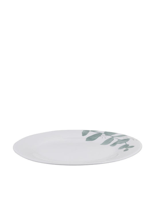 Eaton Dining Eaton Πιάτο Γλυκού Πράσινο με Διάμετρο 20cm