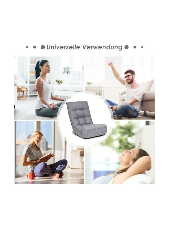 Vielseitiger Sitzsack Pouf Graue 60x75,5x63cm