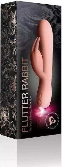 Rocks Off Flutter Δονητής Rabbit 18cm Pink