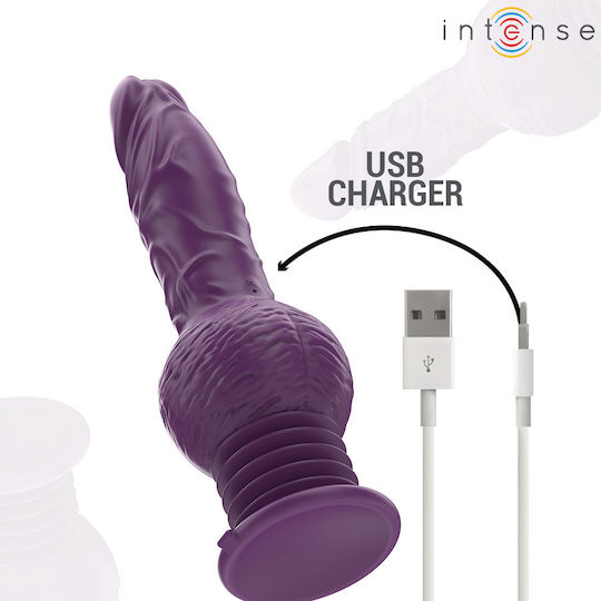 Intense Tatum Klitoris Vibrator mit Fernbedienung 24cm Lila