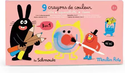 9 Creioane Colorate 3 1 9 3 În 1 Creioane De Colorat