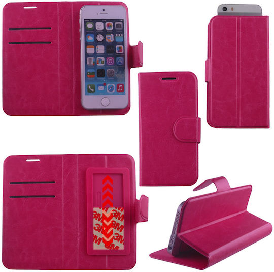 Volte-Tel Leather Book Stand Book Case up to 5.1" Pink 8131691