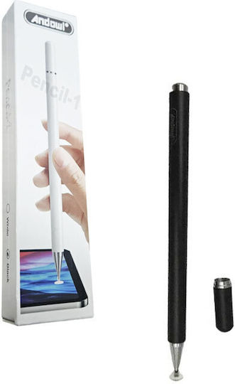 Andowl Q-PEN1 Γραφίδα Αφής σε Μαύρο χρώμα