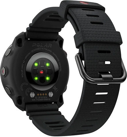 Polar GRIT X2 44mm Αδιάβροχο Smartwatch με Παλμογράφο (Μαύρο)