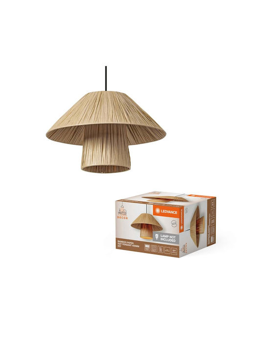 Osram Pendant Light Brown with Socket E27 40x40cm