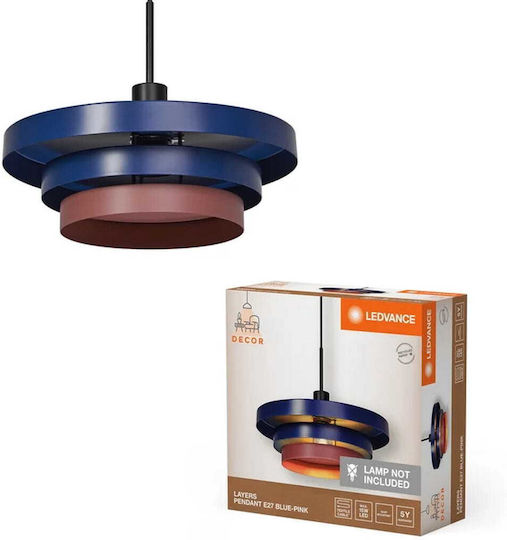 Osram Висящо Осветително Тяло Син с Цокъл E27