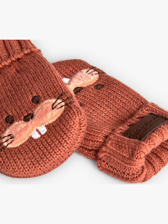 Детски Ръкавици MIttens Кафяв