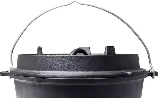 Origin Outdoors Cast Iron Dutch Oven 5.2lt