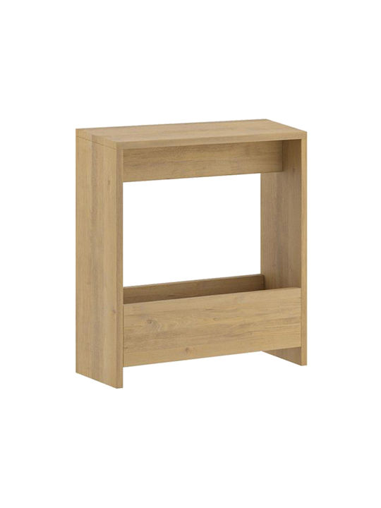 Rectangular Side Coffee Table Simpi Wooden Sapphire Oak W55xL20xH60cm