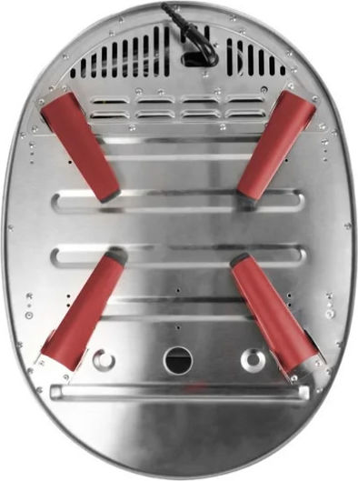 DELIVITA Diavolo Kommerzielle Pizzaofen LPG Traditionell 62x42x37cm