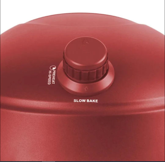 DELIVITA Diavolo Kommerzielle Pizzaofen LPG Traditionell 62x42x37cm