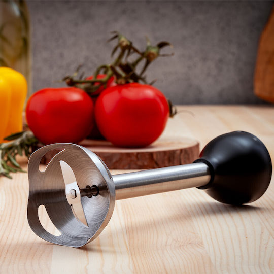 Voltz Handmixer mit Inox-Stab 800W Schwarze