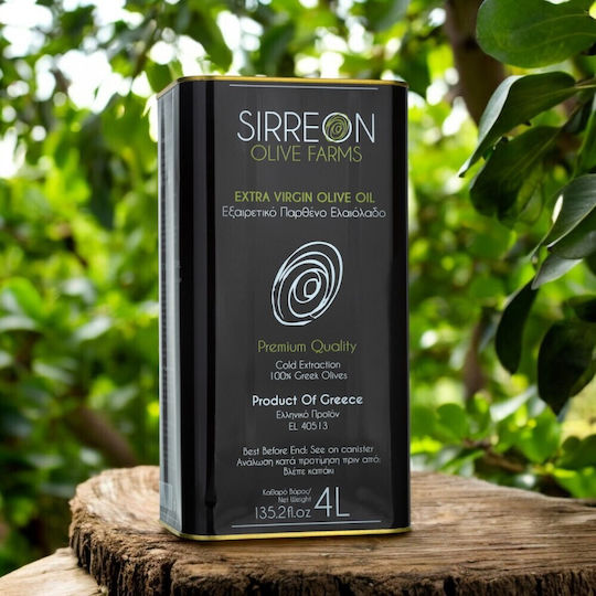 Sirreon Εξαιρετικό Παρθένο Ελαιόλαδο 4lt