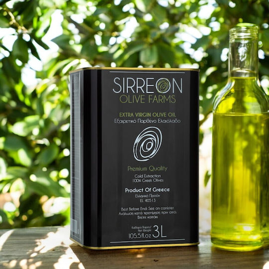 Sirreon Εξαιρετικό Παρθένο Ελαιόλαδο 3lt