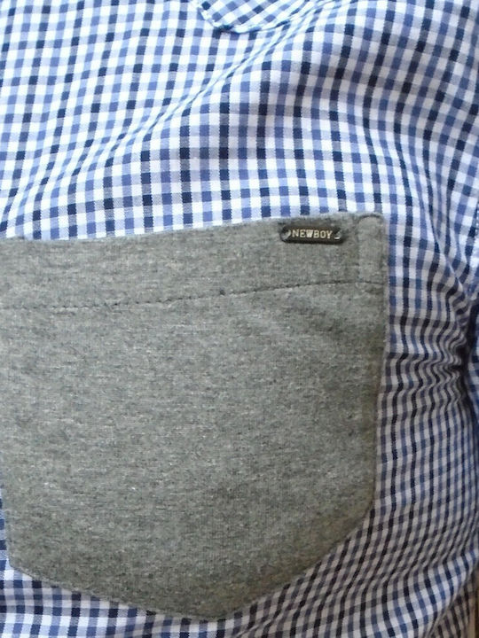 Kurzärmlig Hemd Geprüft Plaid