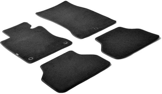 Lampa Set of Front and Rear Mats 4pcs for BMW Series 7 Black