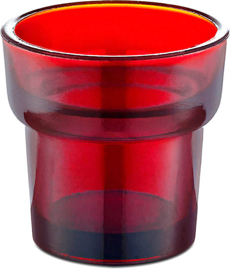 Homestyle Candle Holder Glass 6.4x6.4x5.8εκ. 52073500416