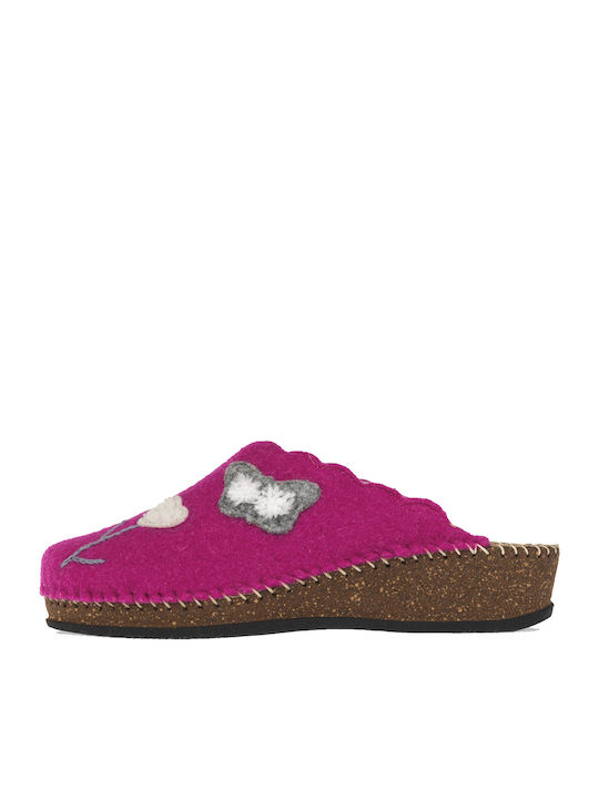 Winter Women's Slippers Fuchsia