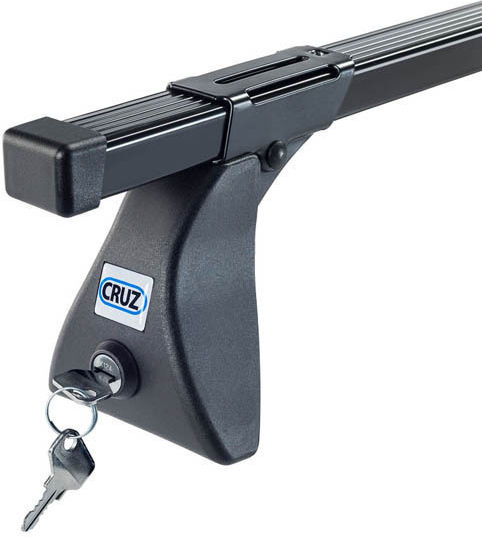 Auto Gs Autodachträger Metallisch 115cm ohne Beine Silber
