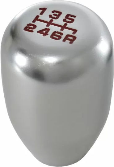 Πόμολο 6 Ταχυτήτων '04-'06 TYPE 'R' για Honda Civic 2004-2006 Ασημί