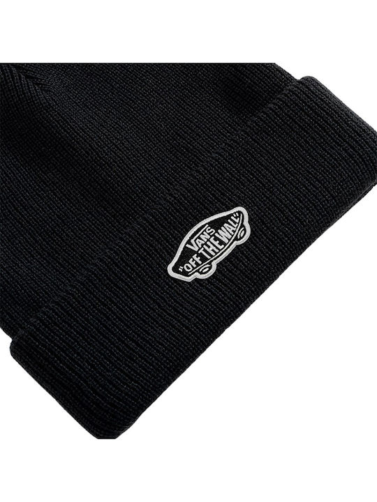 Beanie Unisex Beanie Knitted in Black color