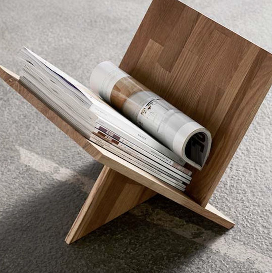 Muubs Θήκη Περιοδικών Μπεζ 34.5x36x41εκ.