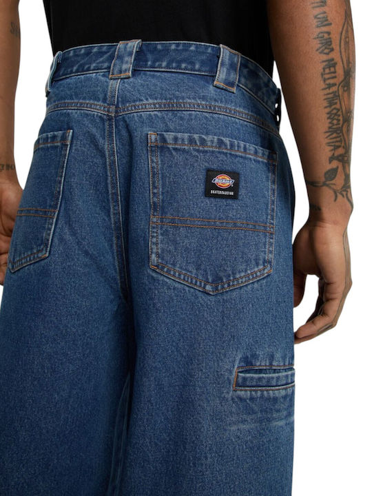 X Mike Anderson Ανδρικό Παντελόνι Τζιν με Loose Straight Εφαρμογή Blue