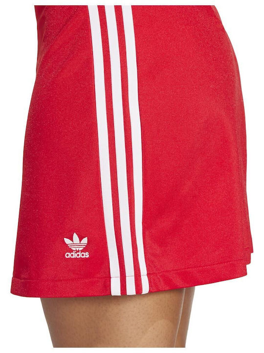 Adicolor 3-stripes С висока талия Мини Пола Betsca/white