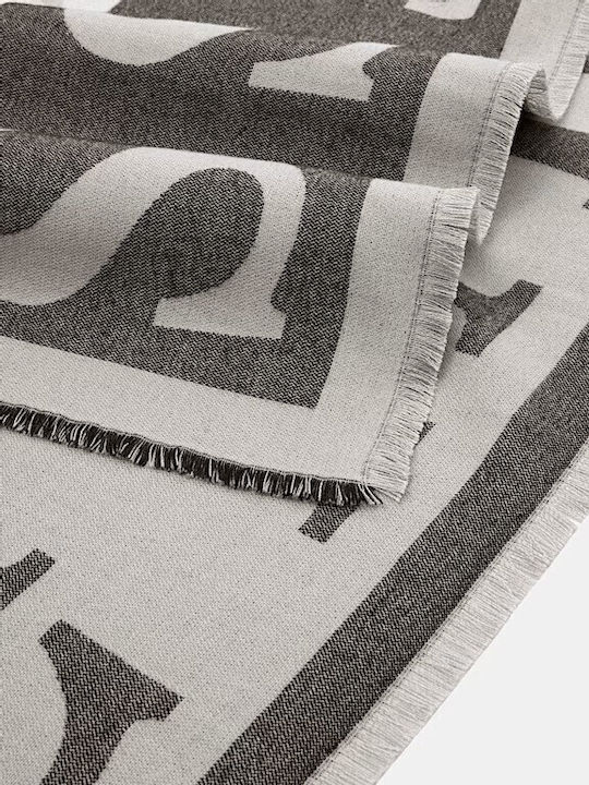 Women's Wool Scarf Gray