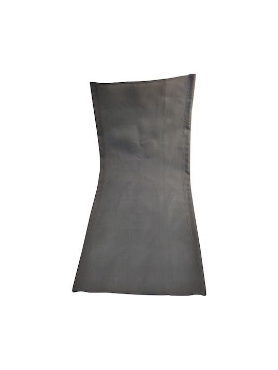Replacement PVC Fabric 2x1 Gray Pattern High Back Armchair 45.5x100cm