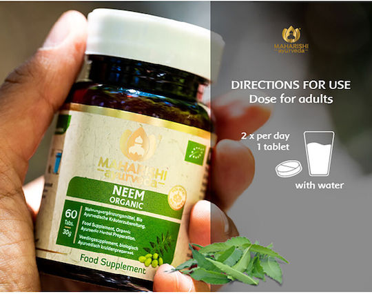 Maharishi Ayurveda BIO Neem 60 ταμπλέτες